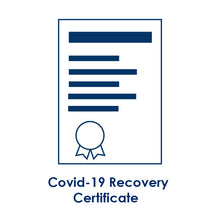 Load image into Gallery viewer, Covid-19 Recovery Certificate (for travel &amp; work purposes)
